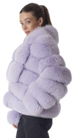 Lavender Blue Fox Jacket - Image 3