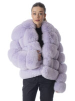 Lavender Blue Fox Jacket - Image 2