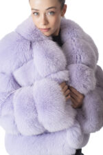 Lavender Blue Fox Jacket - Image 5