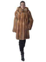 Red Fox Fur Jacket