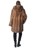 Red Fox Fur Jacket - Image 4