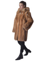 Red Fox Fur Jacket - Image 3