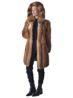 Red Fox Fur Jacket - Image 2