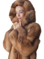 Red Fox Fur Jacket - Image 5