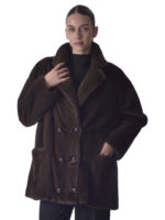 Mahogany Mink Fur Jacket
