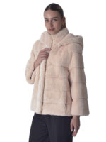 Light Pink Mink Fur Jacket - Image 3