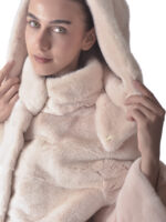 Light Pink Mink Fur Jacket - Image 5