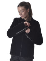 Black Mink Fur Jacket - Image 2