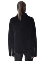 Black Mink Fur Jacket - Image 3