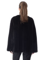 Black Mink Fur Jacket - Image 5
