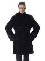 Black Mink Fur Coat
