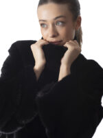 Black Mink Fur Jacket - Image 5