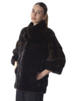 Lounari Mink Fur Jacket - Image 3