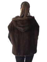 Demi-Buff Mink Fur Hooded Vest - Image 4