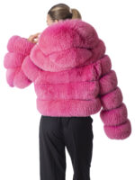 Barbie PinkFox Fur Luxury Jacket - Image 4