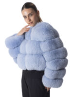 Ponderosa Pine Fox Fur Jacket - Image 3
