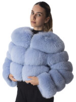 Ponderosa Pine Fox Fur Jacket - Image 4