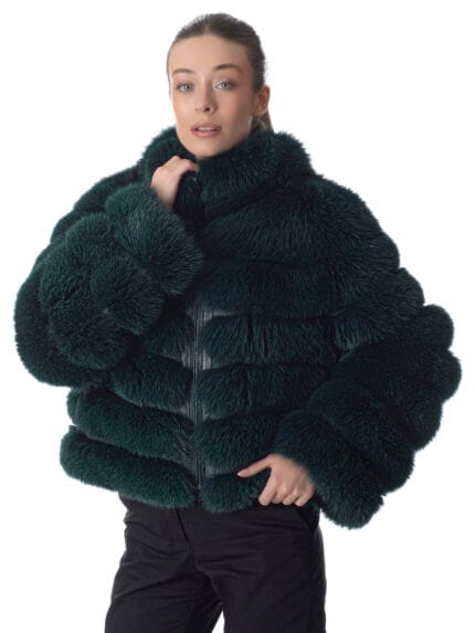Fox Fur Jacket Ponderosa Pine
