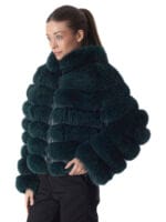 Ponderosa Pine Fox Fur Jacket - Image 2