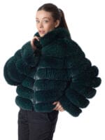 Ponderosa Pine Fox Fur Jacket - Image 3