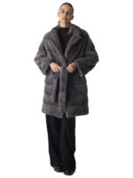 Weather Vine Mink Fur Coat - Image 2