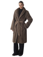 Pastel Mink Fur Coat - Image 2