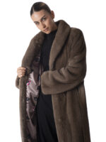 Pastel Mink Fur Coat - Image 6