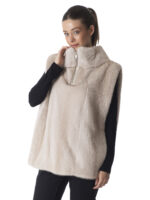 Pearl Mink Fur Vest - Image 2