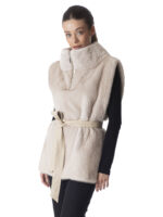 Pearl Mink Fur Vest - Image 5