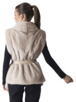 Pearl Mink Fur Vest - Image 6