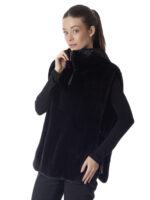 Black Mink Fur Vest