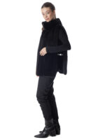 Black Mink Fur Vest - Image 4
