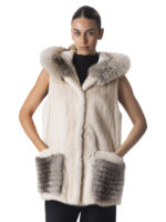 Mink and Fox Fur Vest