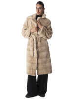 Palomino Mink Fur Coat - Image 3
