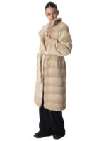 Palomino Mink Fur Coat - Image 4