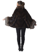 Demi-Buff Mink Fur Cape - Image 5